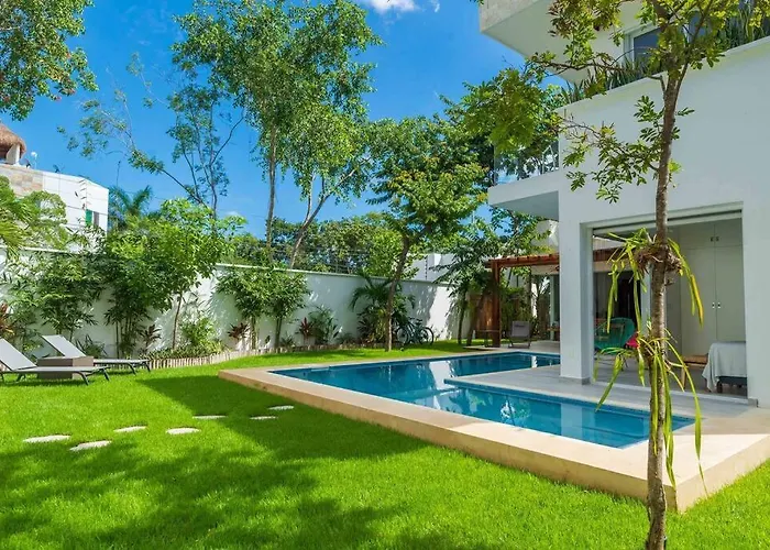 Luxury Private 3bed Villa, Garden, Pool,security * Tulum